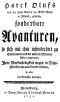 [Gutenberg 52725] • Harck Olufs aus der Insul Amron im Stifte Ripen in Jütland, gebürtig, sonderbare Avanturen, so sich mit ihm insonderheit zu Constantine und an andern Orten in Africa zugetragen.